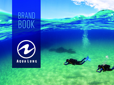 Aqua Lung Brand Book brand branding design identity logo styleguide