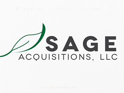 Sage Branding brand identity leaf logo sage