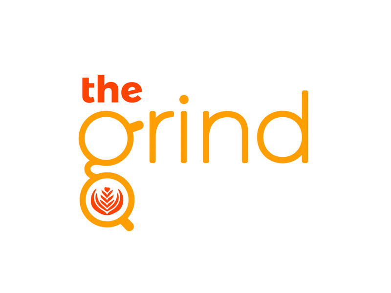 Day 02 / The Grind brand branding challenge identity logos thirtylogos visual