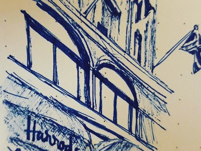 Sketching Whilst in London #2 brand department harrods identity illustration instagram mark pen sketch sketchbook sketching store