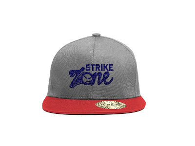 Logo on Hat academy baseball brand identity design hitting icon lessons logo minimal pitching softball strike
