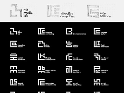 The Case For Modularity: 3 approaches to fluid design systems brand brand identity branding identity modular design monogram pentagram systems typography