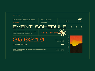 Layout #7 / Event Page