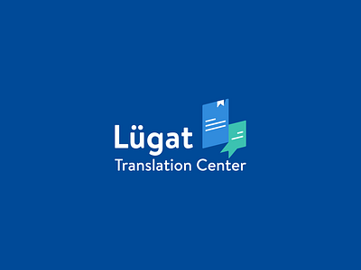 lugat translation center center chat document icon illustration languages logo service translation