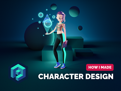 Character Design Tutorial 3d 3d character blender cartoon character character design illustration render tutorial