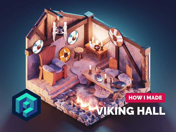 Viking Hall designs, themes, templates and downloadable graphic ...