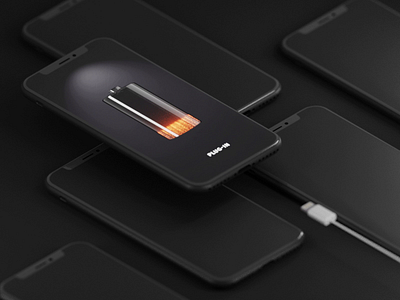 MP4 Motion Graphics 3d animation battery blender charge design illustration iphone isometric motion motiondesign phone render ui ux