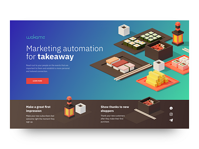 Marketing Tool Landing Page