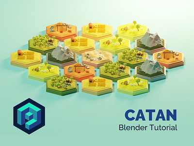 Settlers of Catan Blender Tutorial