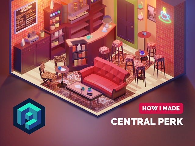 Central Perk Tutorial by Roman Klčo on Dribbble