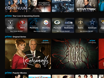 Amazon Prime Video Redesign Pt II