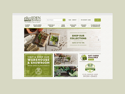 Eden Brothers Website digital web design website website design