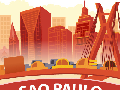 São Paulo city image paulo sao vector
