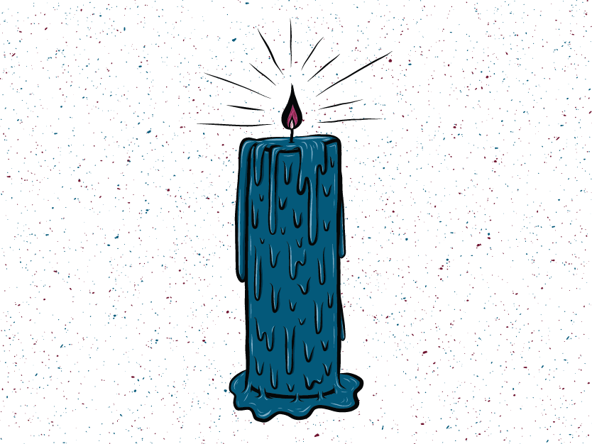 Drippy Candle By Ernie Zielsdorf On Dribbble