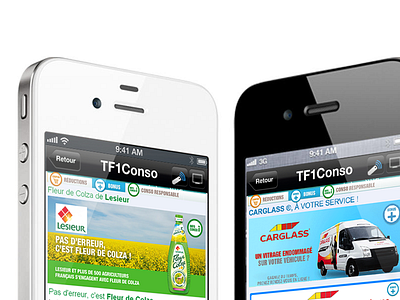 TV to mobile ads iphone mcommerce