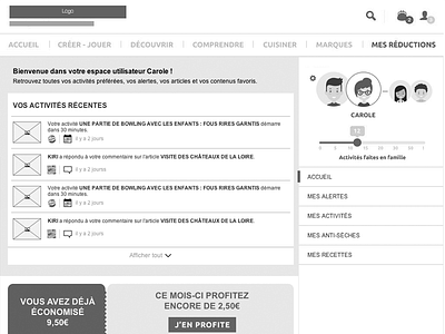 Profile desktop by Adrien Schwartz on Dribbble Profile desktop by Adrien Schwartz on Dribbble
