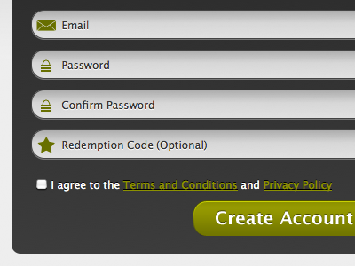 Registration Form css3 form design