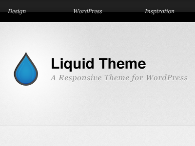 Liquid grey responsive wordpress