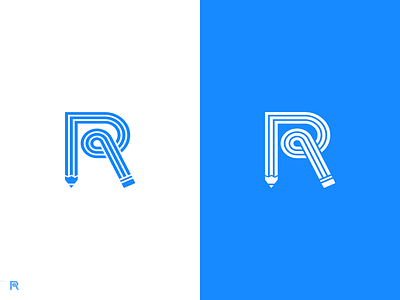 R logo design icon logo ui