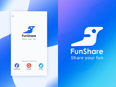 FunShare app app design flat illustration ui ui app ux