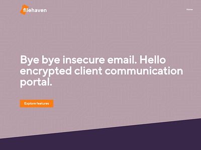 Filehaven marketing site - coming soon