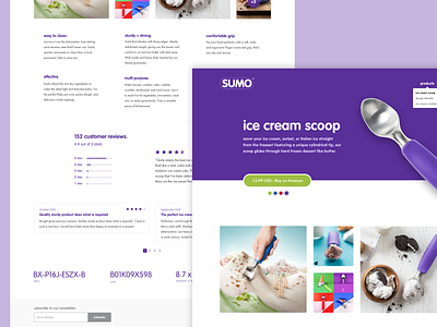 SUMO website design clean minimal web design