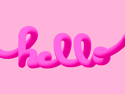 Hello calligraphy digital hello lettering photoshop text