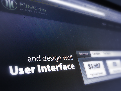 My New Portfolio m khalid khan mkk portfolio projects ui designer ux web designer