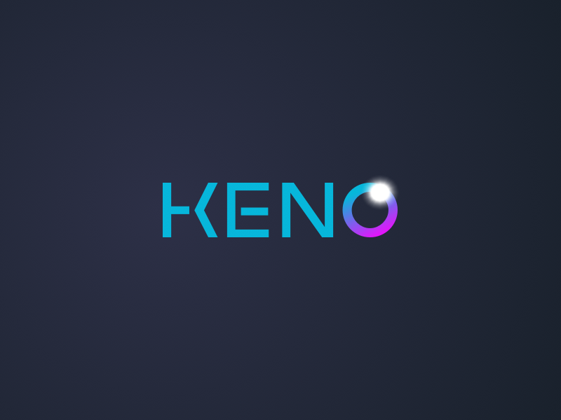 Keno Game Logo by Loren Carter on Dribbble