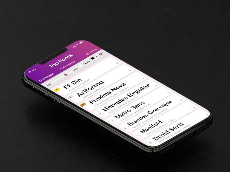Daily UI Challenge #019 — Leaderboard daily ui fonts gradient interface leaderboard mobile app typography ui ux web design