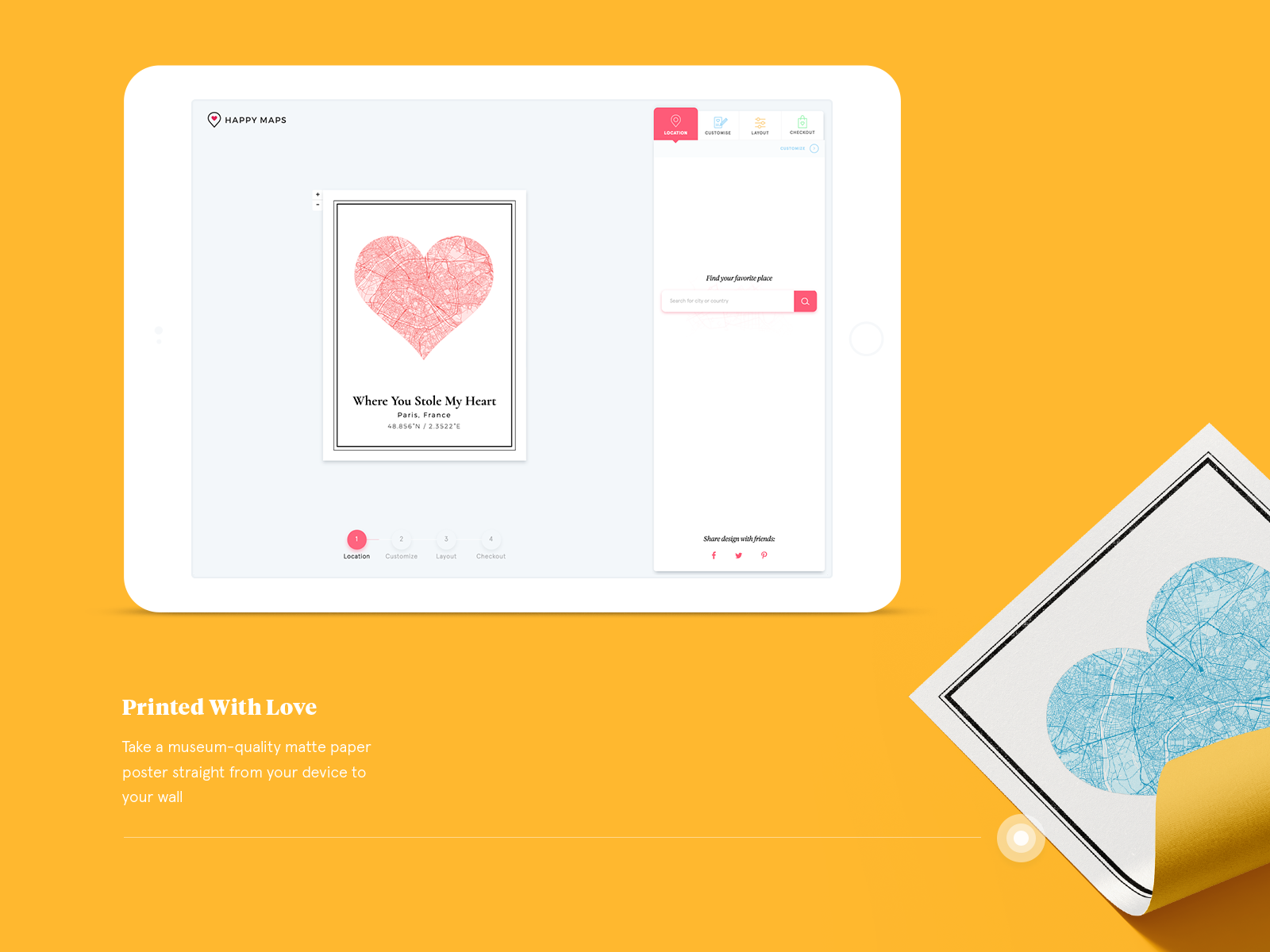Happy Maps by MARAKAS DESIGN on Dribbble