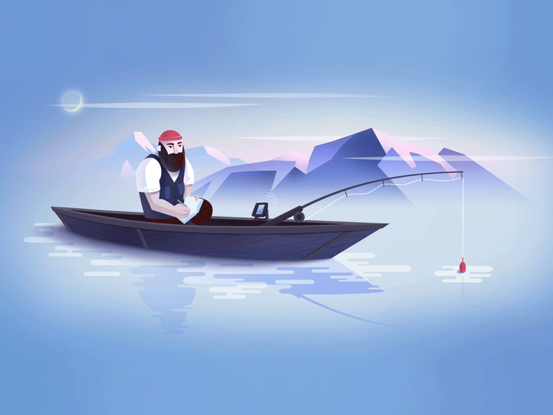 Animation for Fishinggadgetshub website