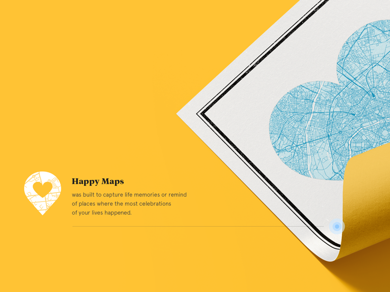Happy Maps by MARAKAS DESIGN on Dribbble