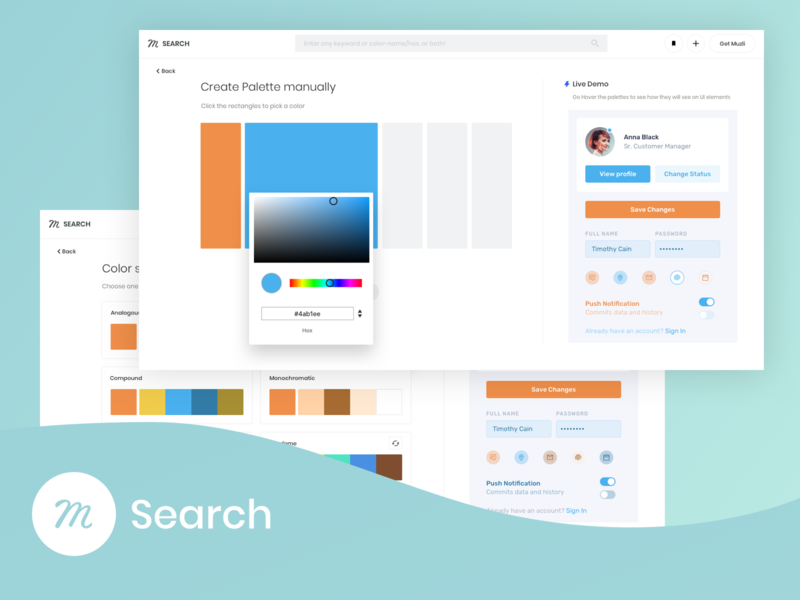 Muzli Search: Find your spark search minimal app images branding icon animation typography vector gif feed logo web illustration mobile design ux ui palette color
