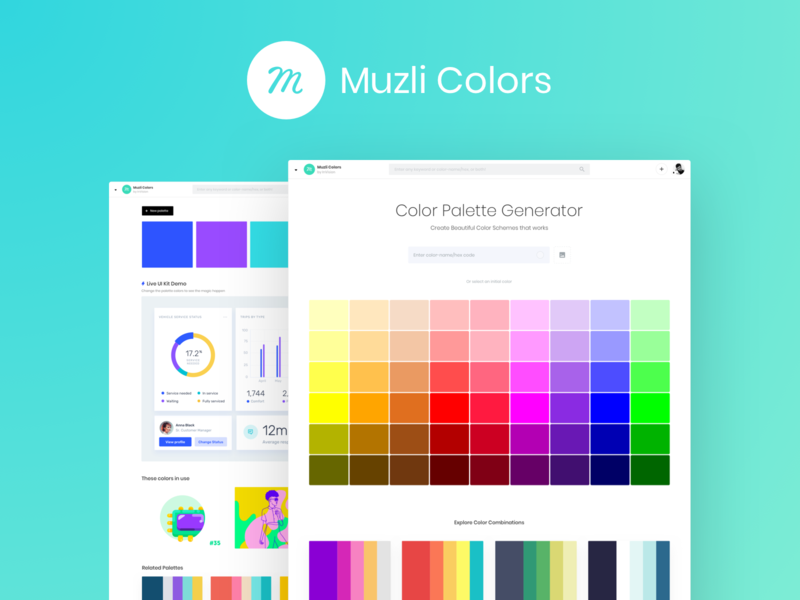 Muzli colors vector illustration feed svg search palette colors palette muzli colorscheme color colors ux design ui