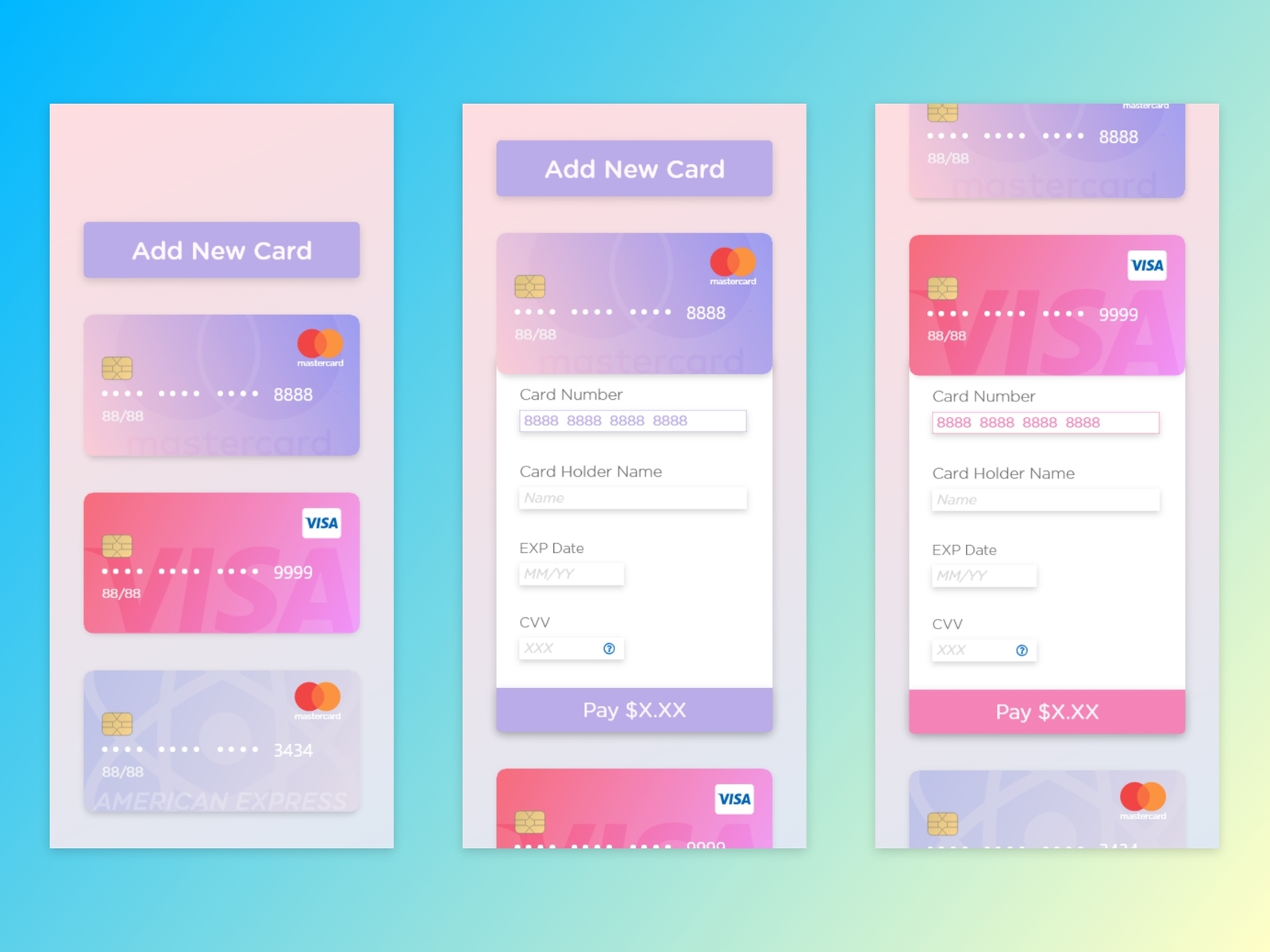 Daily UI Checkout Challenge by Sonu Kalwar on Dribbble