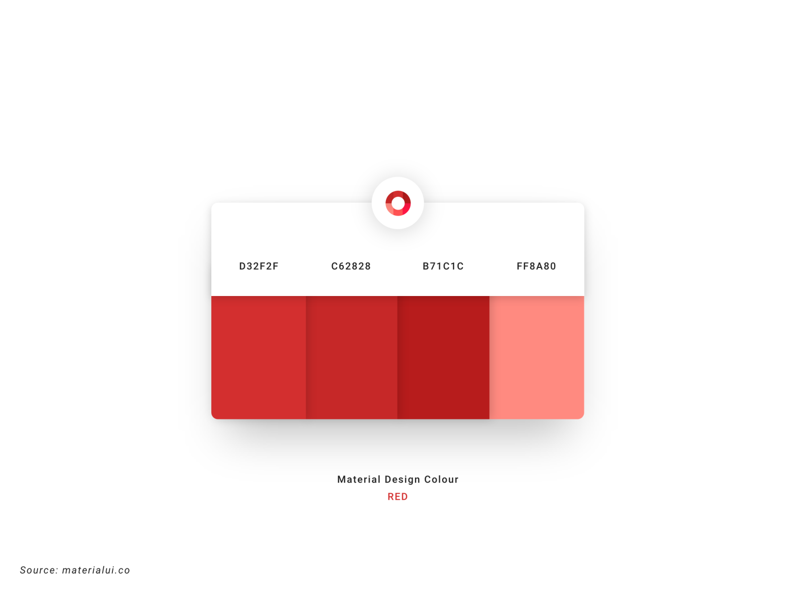Material Design Color Palette | Red by Sonu Kalwar on Dribbble