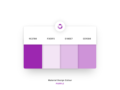 PURPLE | Material Design Color Palette by Sonu Kalwar on Dribbble