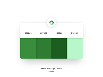 GREEN | Material Design Color Palette adobe xd color color scheme color theme colorful design green material design material ui palette shades ui web