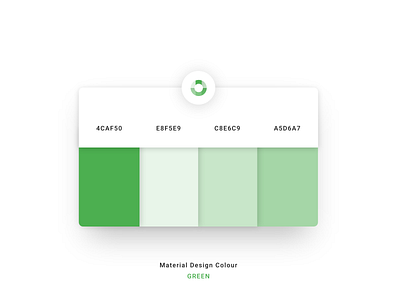 GREEN | Material Design Color Palette adobe xd color color scheme colorful design material design material ui palette ui web