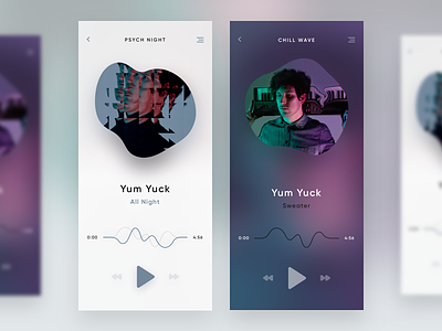 Music App UI app music music app music player player ui purple ui