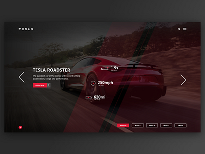 UI Tesla - concept