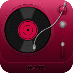 Music on the Block - Icon block disc icon iphone music player