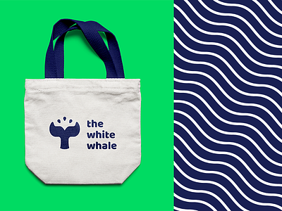 The White Whale - Branding brand branding identity project logo design visual identity wip work in progress