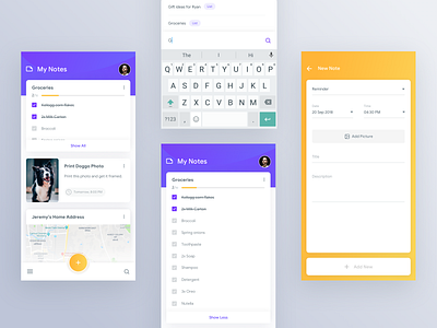 Notes App Concept