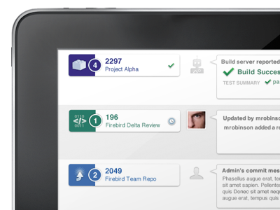 Orchestrate: Activity Stream ux design information architecture visual design