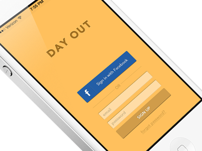 Day Out - App Login