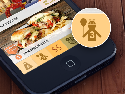 Day Out - Agenda List flat ui icons iphone app
