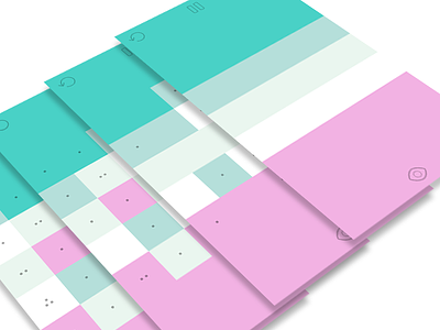 har•mo•ny 2 gameplay screens ambient app blue color game ios music palette pastel pink puzzle soft