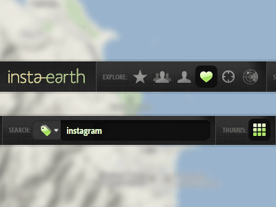 New InstaEarth Navigation